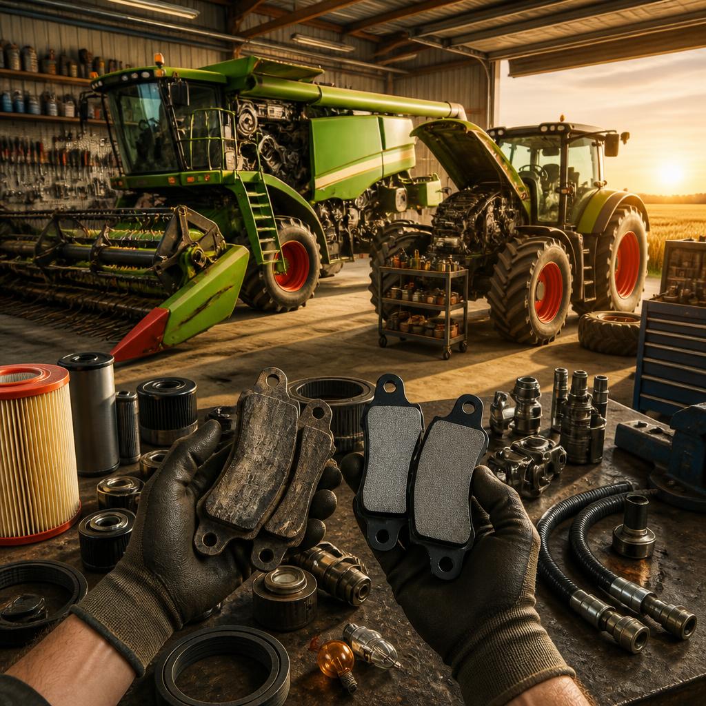 Checkliste vor der Erntesaison: Welche Verschleißteile Du an Mähdrescher und Traktor rechtzeitig tauschen solltest