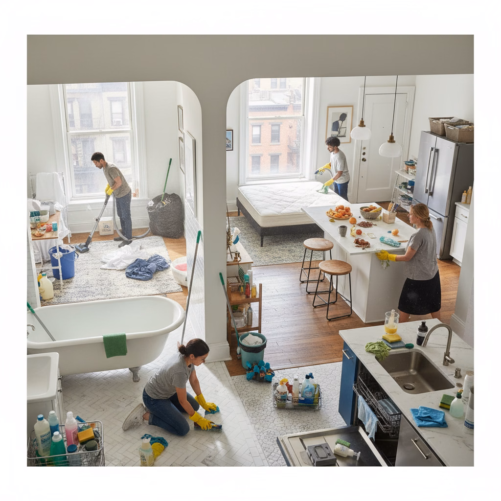 Mastering the Deep Clean: A Room-by-Room Checklist for Your NYC Apartment