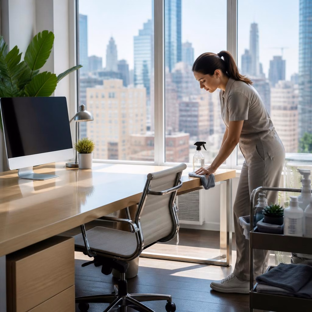 Office and Home Office Cleaning in NYC: Creating a Healthier, More Focused Workspace