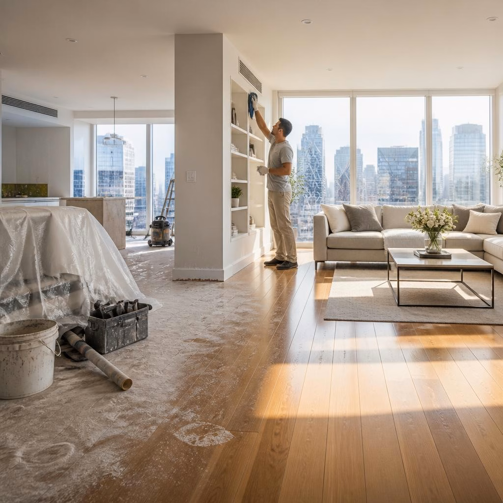 NYC Post‑Renovation & Contractor Cleaning: What Homeowners and Designers Should Expect