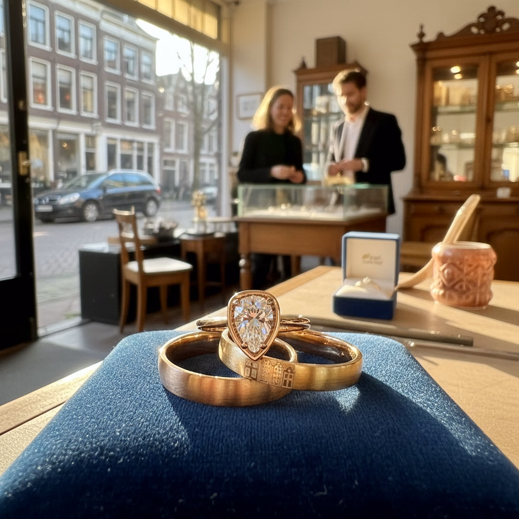 De Perfecte Trouwringen Kiezen in Amsterdam-Oost: Een Gids voor Aanstaande Echtparen
