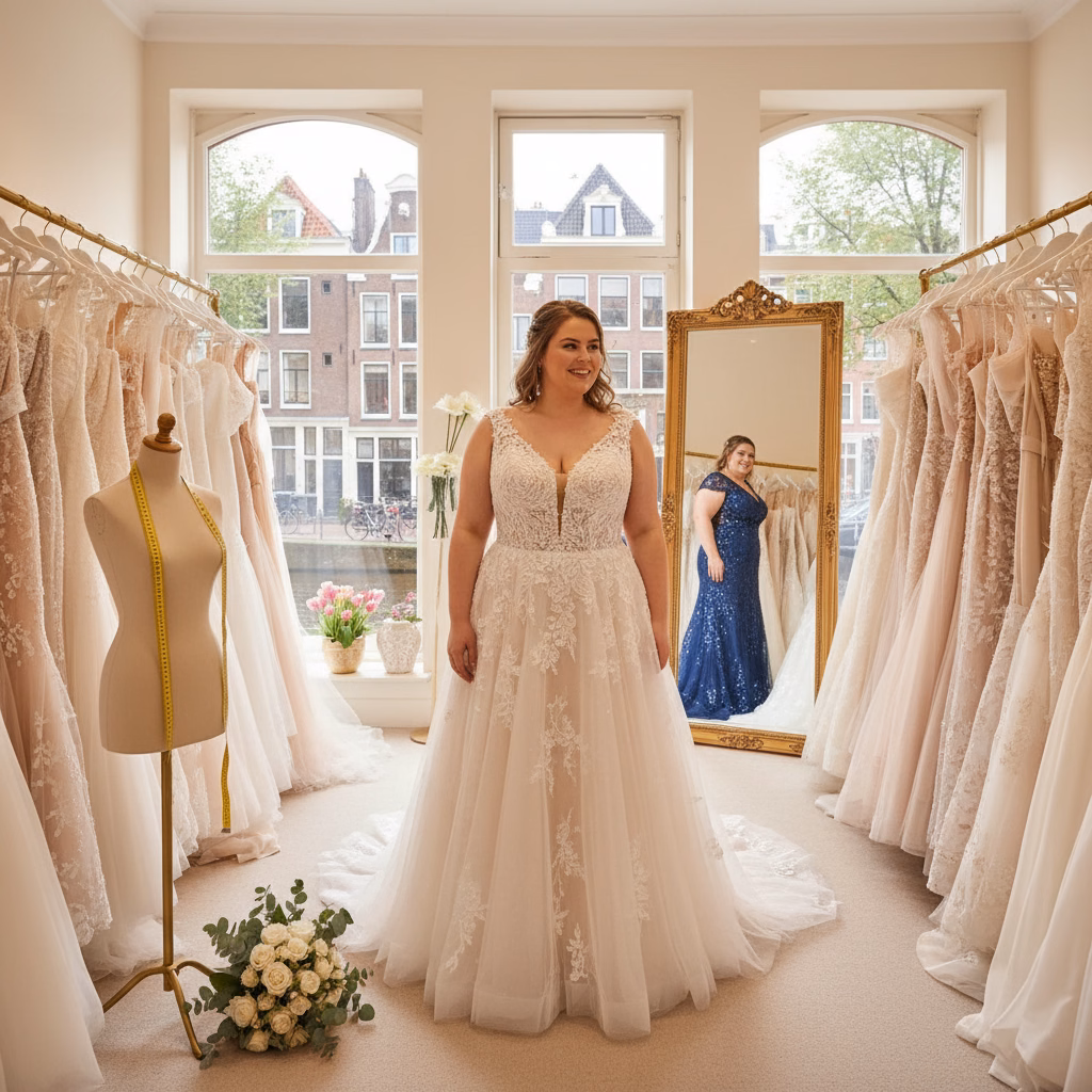 Plus Size Avond- en Bruidsjurken in Amsterdam: Waar te Beginnen en Waar Op te Letten