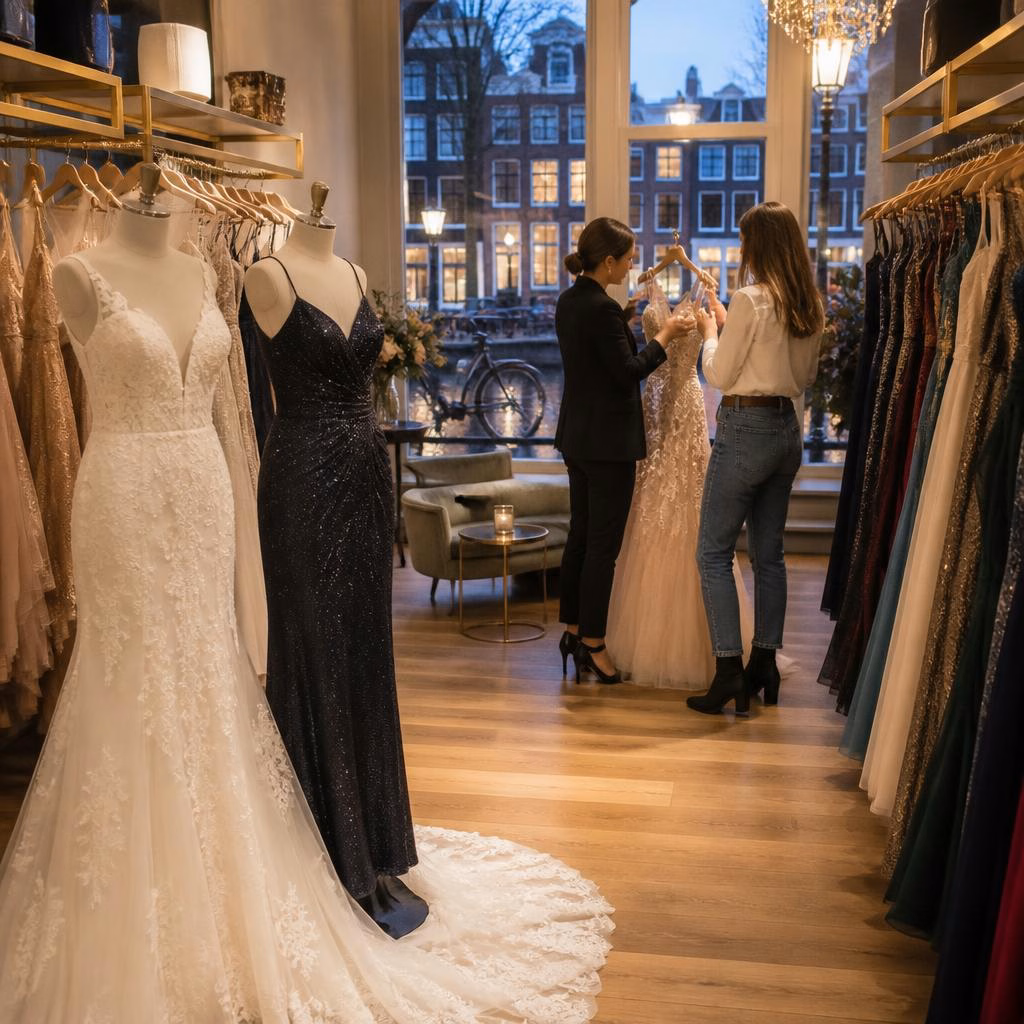 Kwaliteitsvolle bruids- en galajurken vinden binnen een realistisch budget in Amsterdam