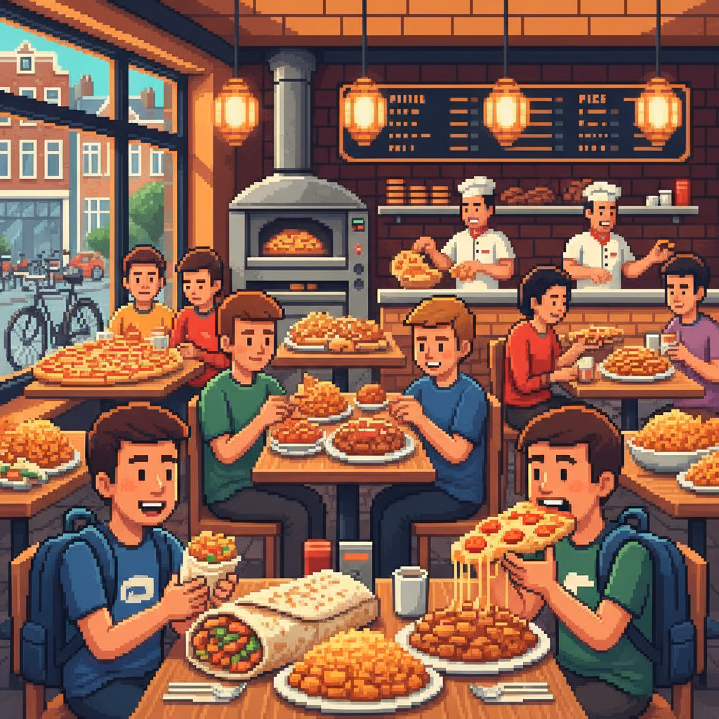 Betaalbaar en Royaal Eten in Amsterdam-West: OBA Pizzahuis aan de Vlugtlaan