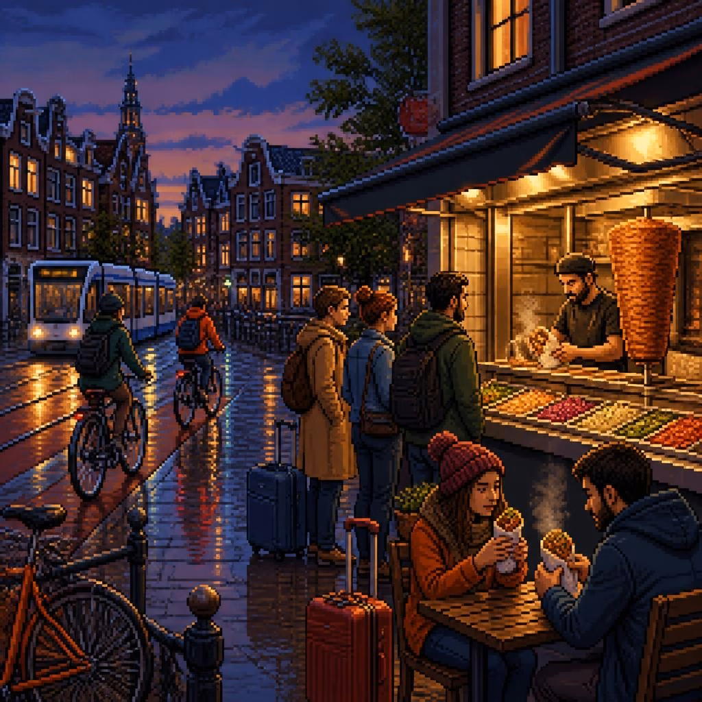 Waar eet je als toerist een goede döner in Amsterdam-West? Lokale gids rond Burgemeester de Vlugtlaan