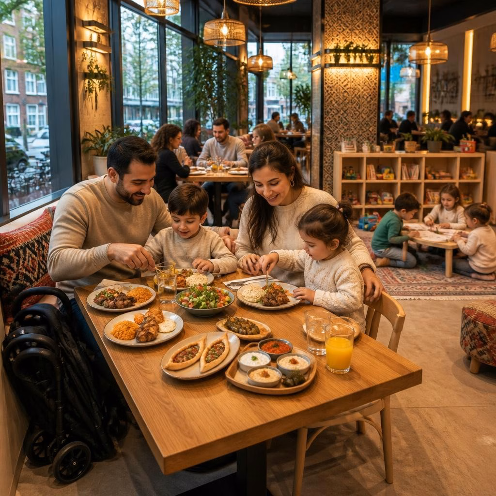 Kindvriendelijk uit eten in regio Rotterdam: zo maakt Masha Café & Restaurant het leuk voor het hele gezin