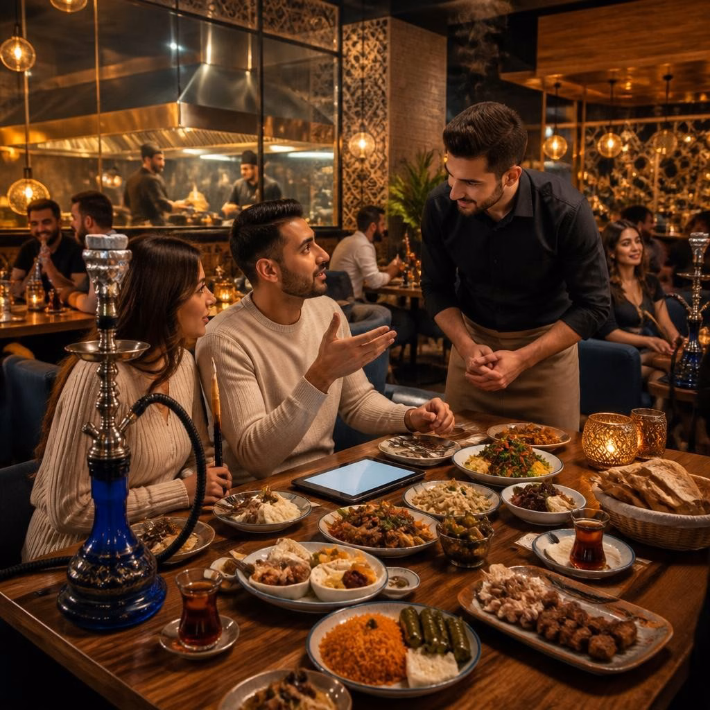 Hoe Masha Café & Restaurant omgaat met feedback over eten, service en shisha