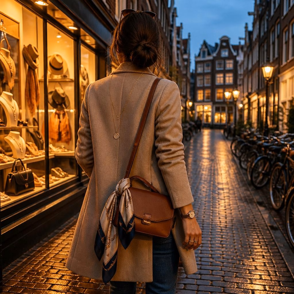 Amsterdam Weekend Getaway: Easy Outfit-Boosting Accessories to Pack or Buy on Nieuwendijk