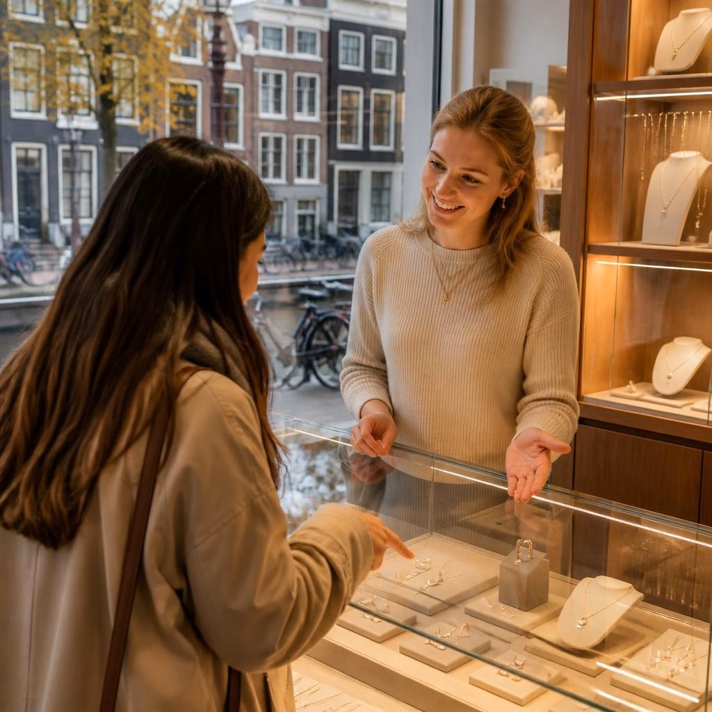 How to Ask for Help in a Jewelry Store in Amsterdam (Even If You Don’t Speak Dutch)