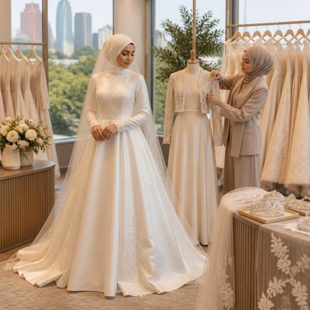 Modest & Hijab‑Friendly Wedding Dresses Near Houston: A Practical Guide