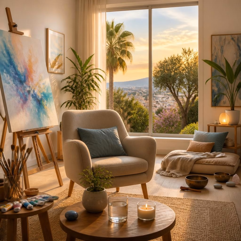 Accompagnement holistique à Nice : combiner hypnose, art‑thérapie et coaching de vie