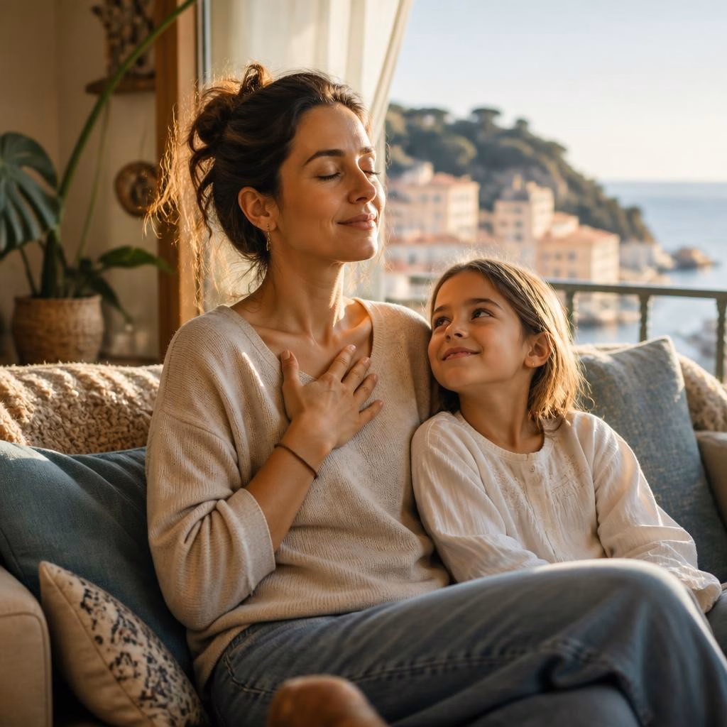 Hypnose et parentalité à Nice : rester un parent présent malgré le stress et les blessures du passé