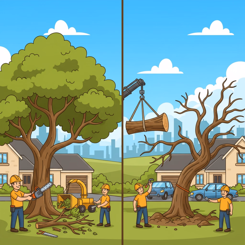 Aberdeen Tree Work: When to Trim, When to Remove