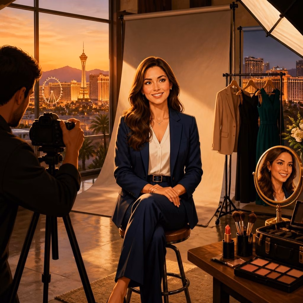 What Makes a Great Business Headshot in Las Vegas: A Photographer’s Checklist