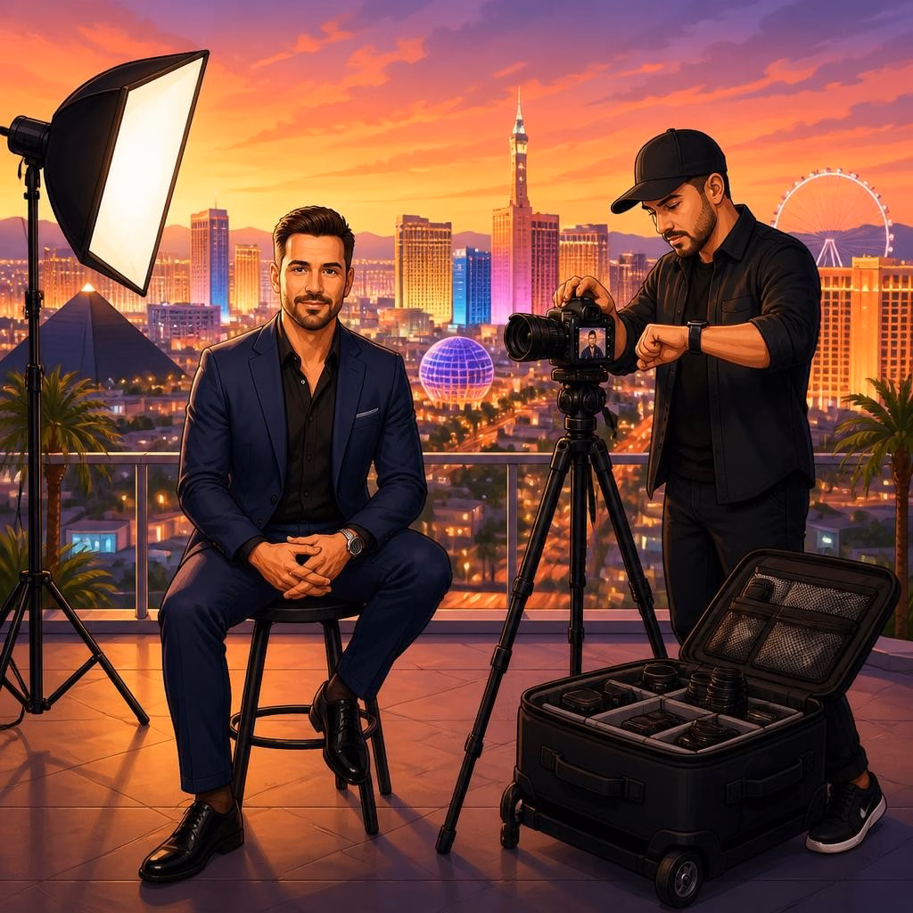 Last‑Minute Headshots in Las Vegas: How to Book a Professional Shoot on a Tight Deadline