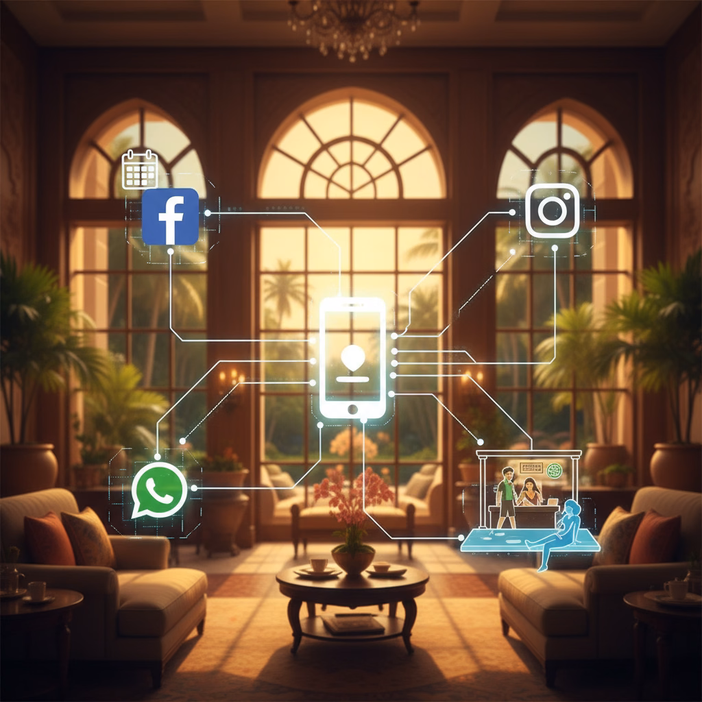 Mastering Hotel Social Media: A Blueprint for Facebook, Instagram, and WhatsApp Bookings