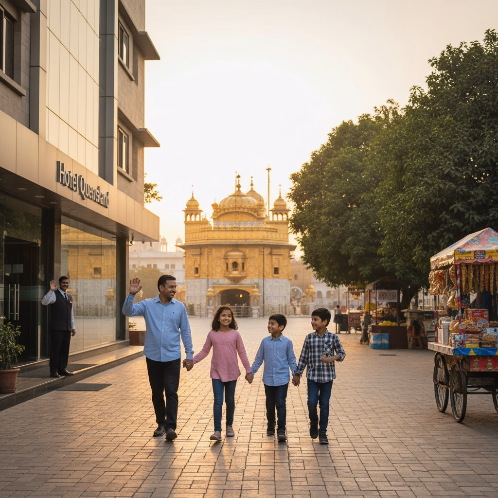 Selecting the Ideal Family Hotel Near Amritsar's Golden Temple