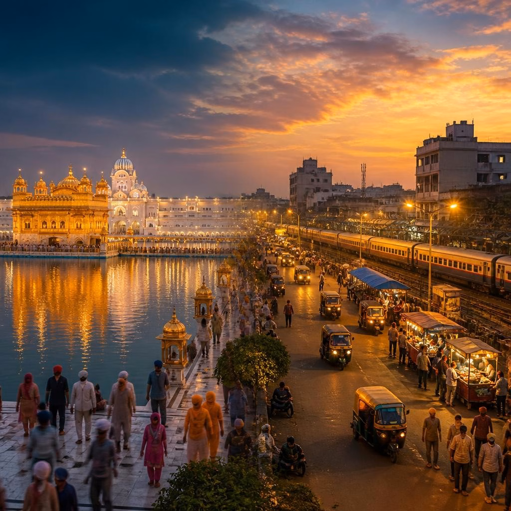 Where to Stay in Amritsar: Golden Temple Area vs. Railway Station — A Practical Comparison