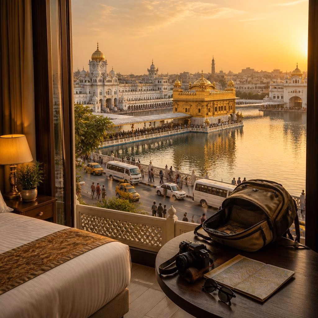 How to Plan a Same-Day Amritsar Darshan from Hotel Queensland