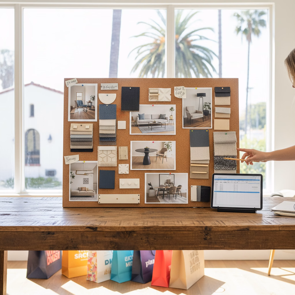 Unlock Your Dream Home: What to Expect from a Curated Shopping List with a Pasadena Interior Designer