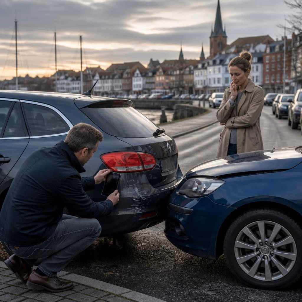 Welche Rechte haben Sie nach einem unverschuldeten Verkehrsunfall? Ratgeber für Autofahrer an der Flensburger Förde