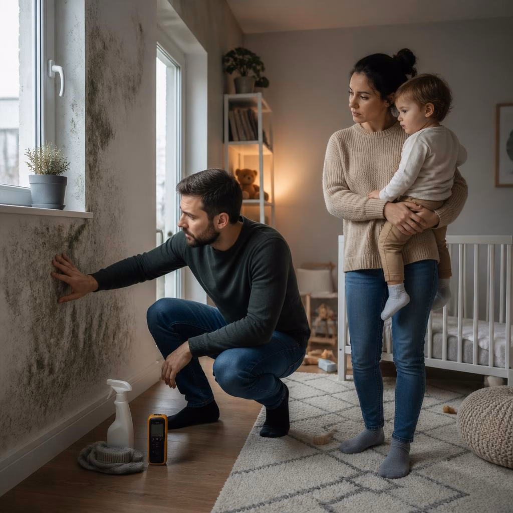 Schimmel im Kinderzimmer oder Schlafzimmer: Vorgehen, Risiken und sinnvolle Schritte für Familien