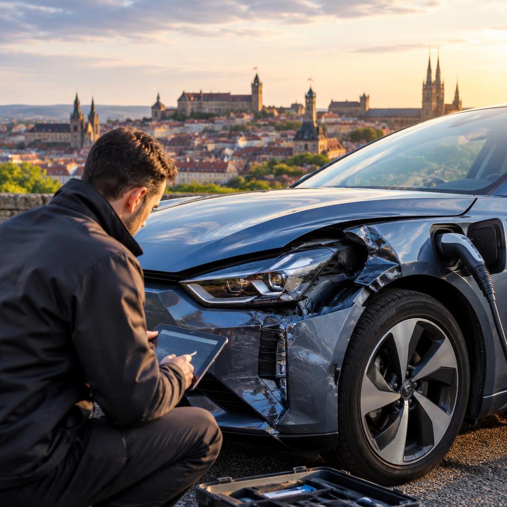 Unfallgutachten für Elektroautos und Hybride in Nürnberg: Worauf kommt es bei Hochvoltfahrzeugen an?