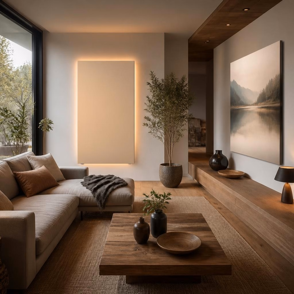 Design-Heizung statt Weißblech: Bild- und Glasheizungen im Wohnraum planen