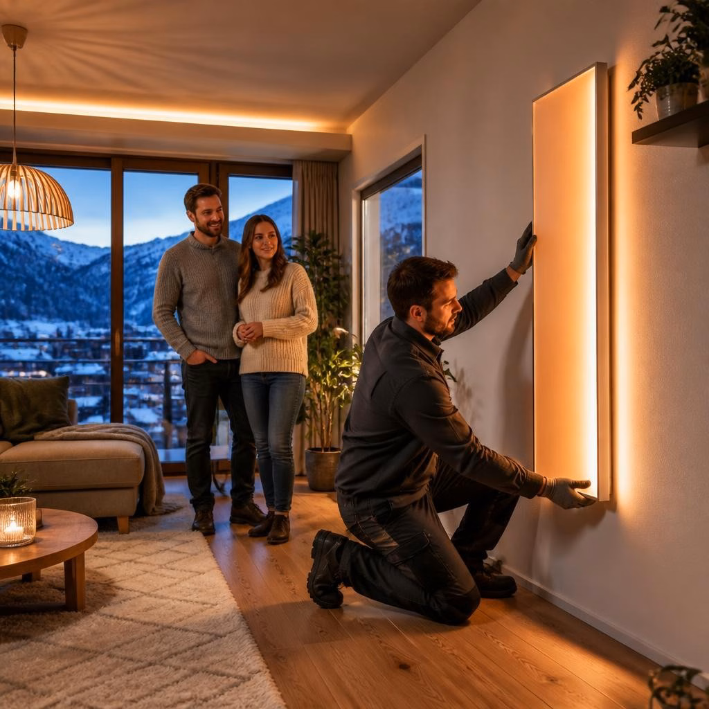 Von der Anfrage bis zur warmen Wohnung: So läuft Ihr Infrarotheizungs‑Projekt in Österreich