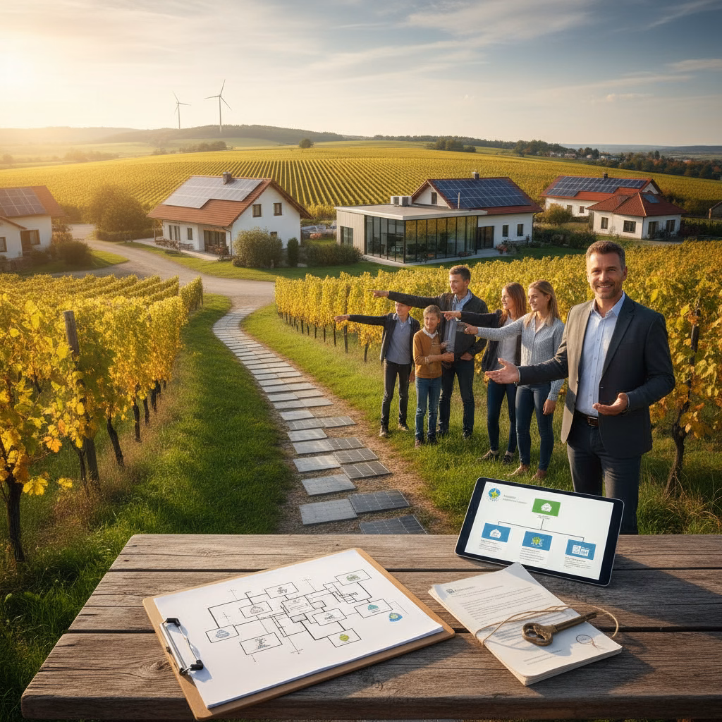 Schritt für Schritt zur eigenen Energiegemeinschaft im Weinviertel: Ihr Weg zu nachhaltiger Energie
