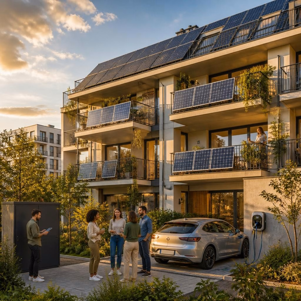 Energiegemeinschaften und Mietwohnungen in Österreich: Was Mieterinnen und Mieter realistisch tun können