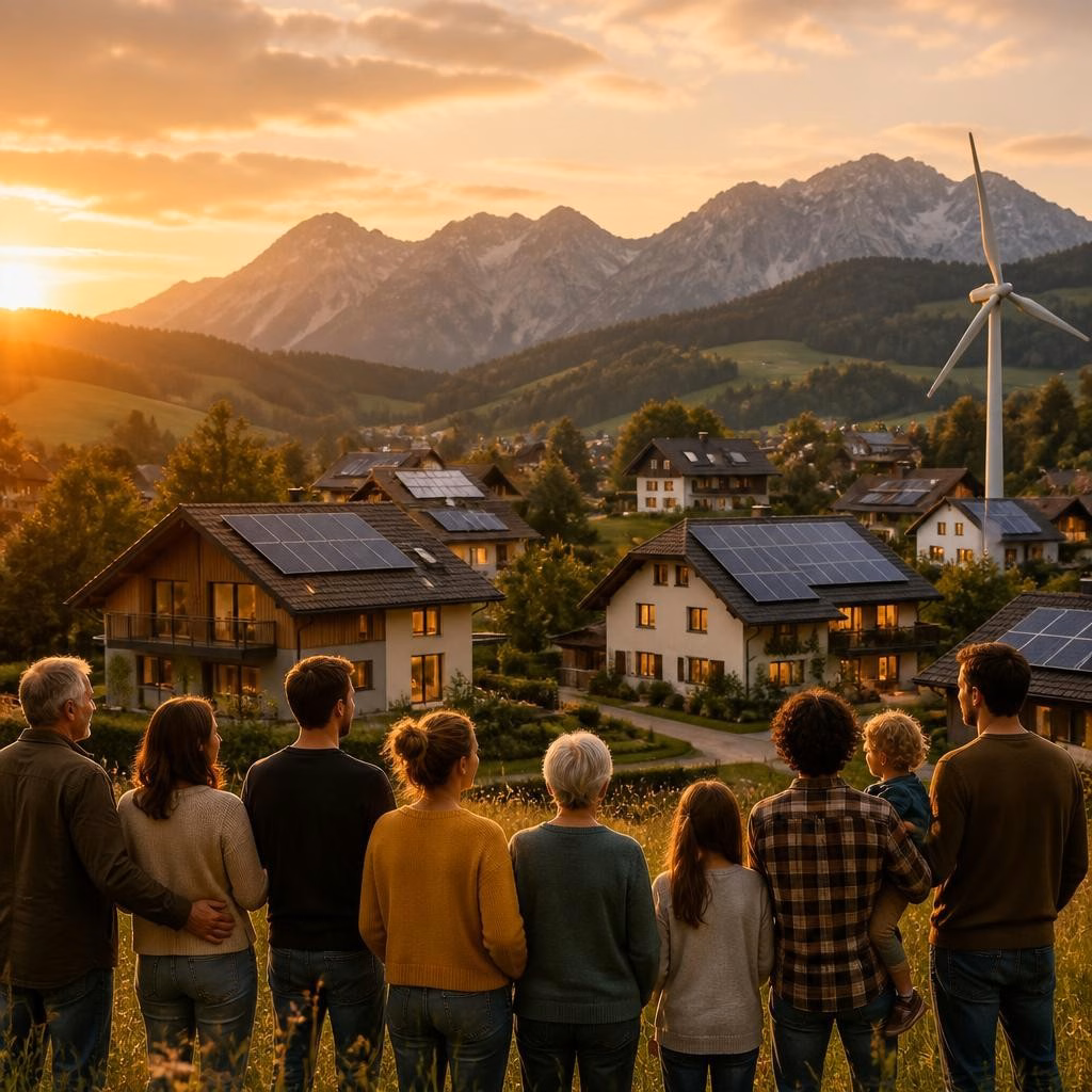 Wie funktionieren Energiegemeinschaften in Österreich rechtlich und organisatorisch? Ein Überblick für Interessierte
