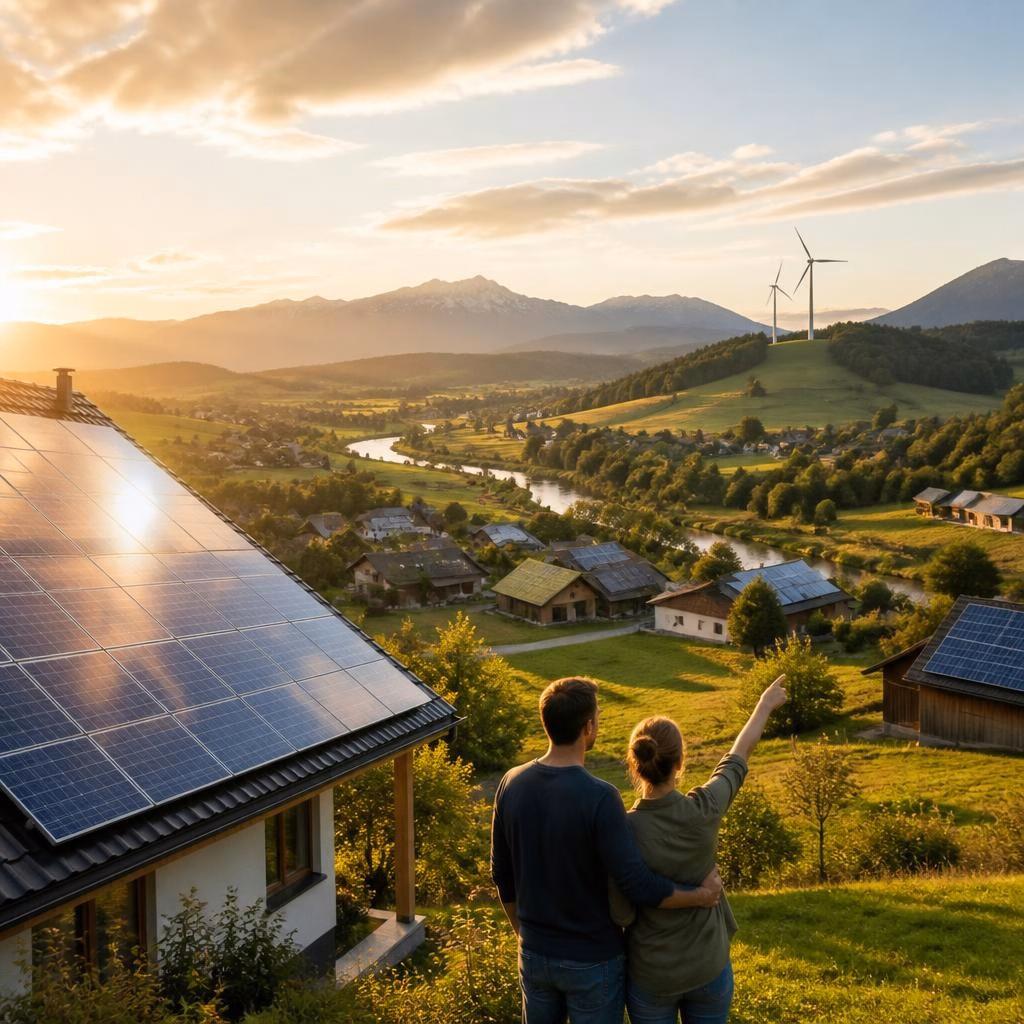 Regionalen Ökostrom nutzen: Wie sich eine Beteiligung bei Energy4All mit Ihrer PV‑Förderung in Österreich verträgt