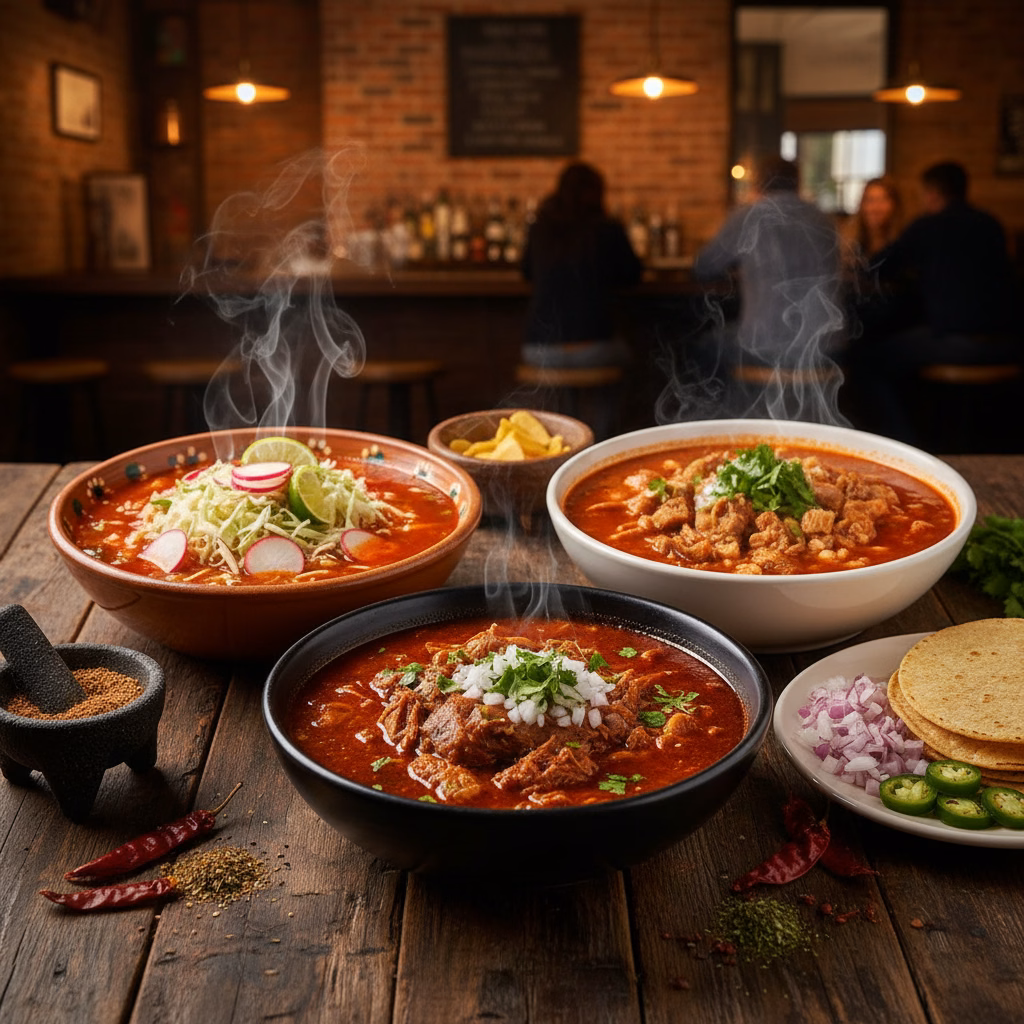Pozole, Birria y Menudo: Los Caldos Reconfortantes que Buscas en Houston Norte
