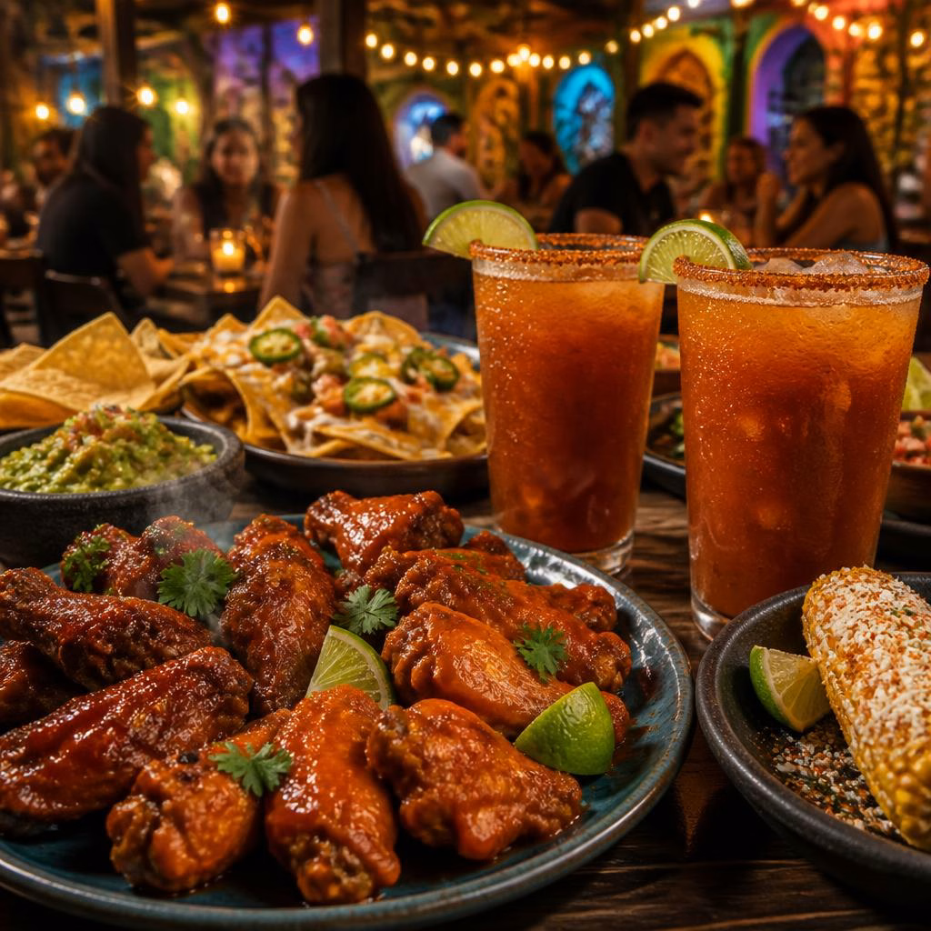 Noches Inolvidables en Viva Jalisco Houston: Wings, Micheladas y Botanas para tu Fiesta