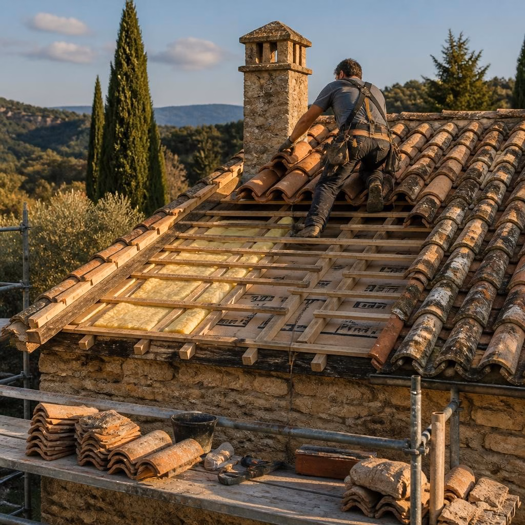 Rénover une toiture ancienne dans le Gard : quand intervenir et quelles étapes prévoir