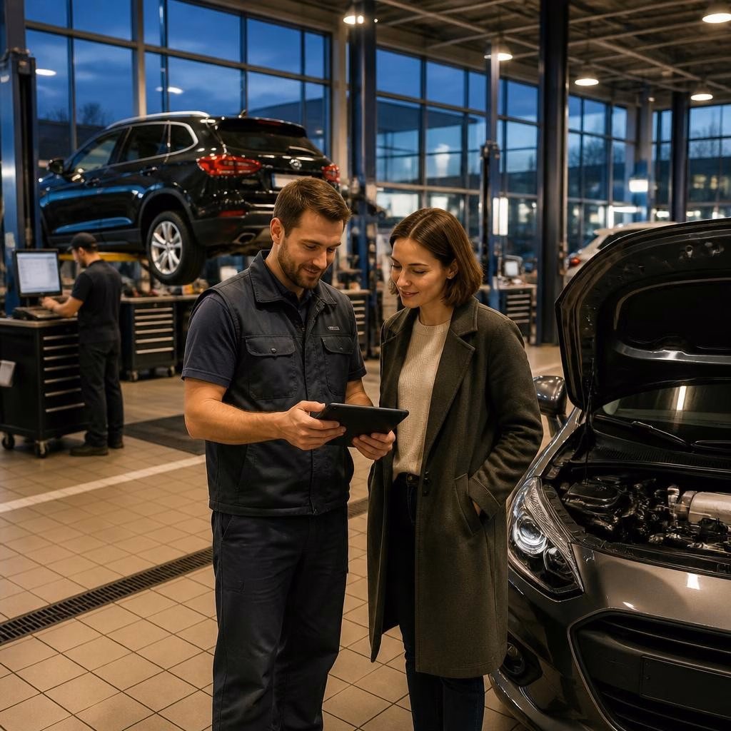Première visite chez Garage DSD à Wervicq‑Sud : étape par étape de la prise en charge