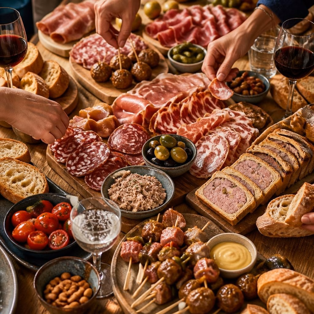 Que mettre dans un plateau apéro de boucherie pour 6, 10 ou 20 personnes