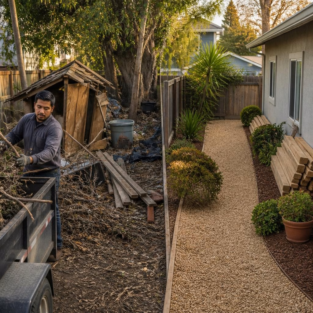 Citrus Heights Yard & Side‑Yard Cleanup: Tackling Piles, Debris, and Neglected Corners