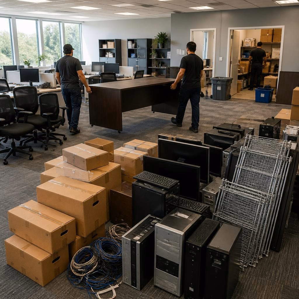 Office & Small Business Cleanouts in Citrus Heights: Clearing Desks, Storage & Back Rooms