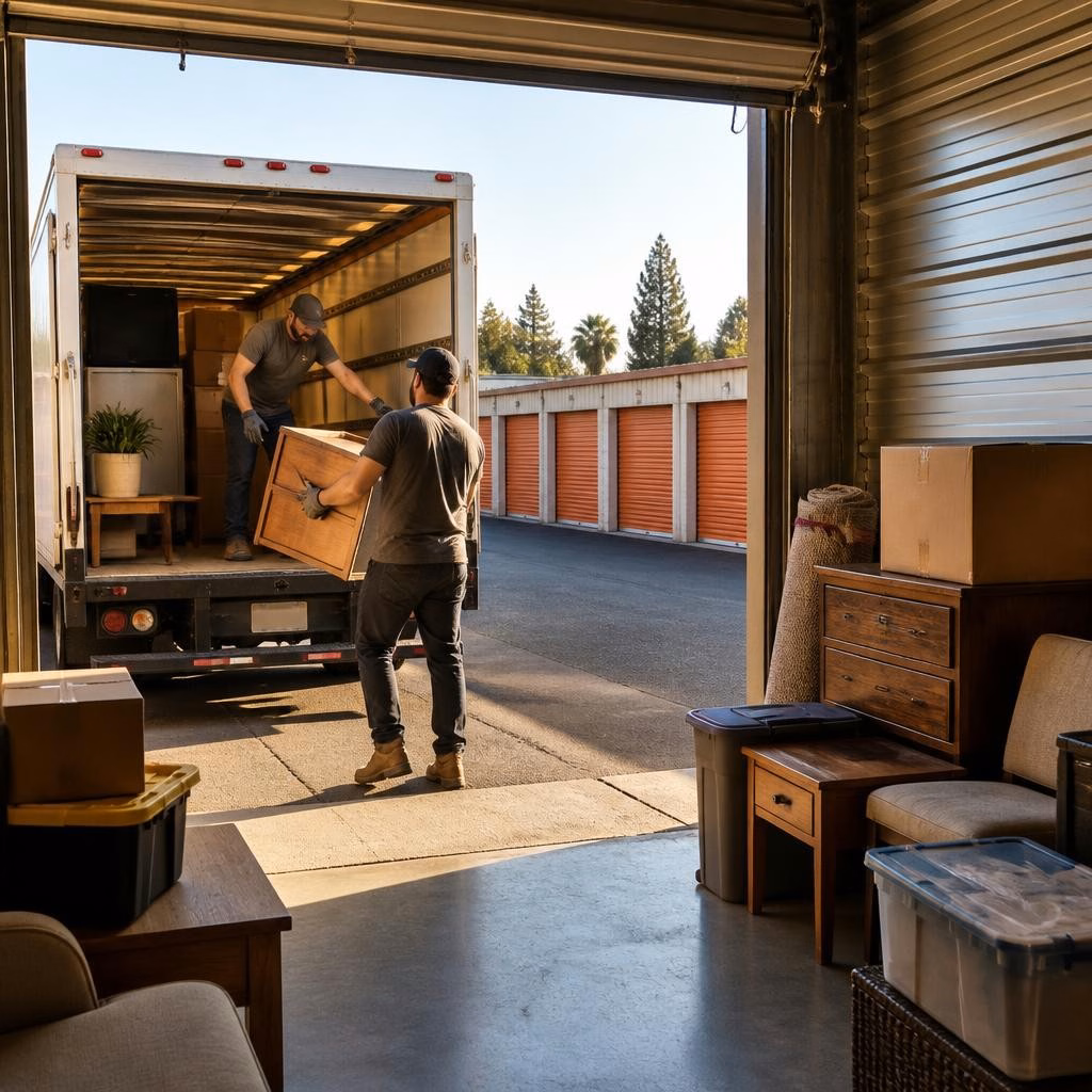 Storage Unit Cleanouts in the Sacramento Area: What to Do Before You Stop Paying Rent