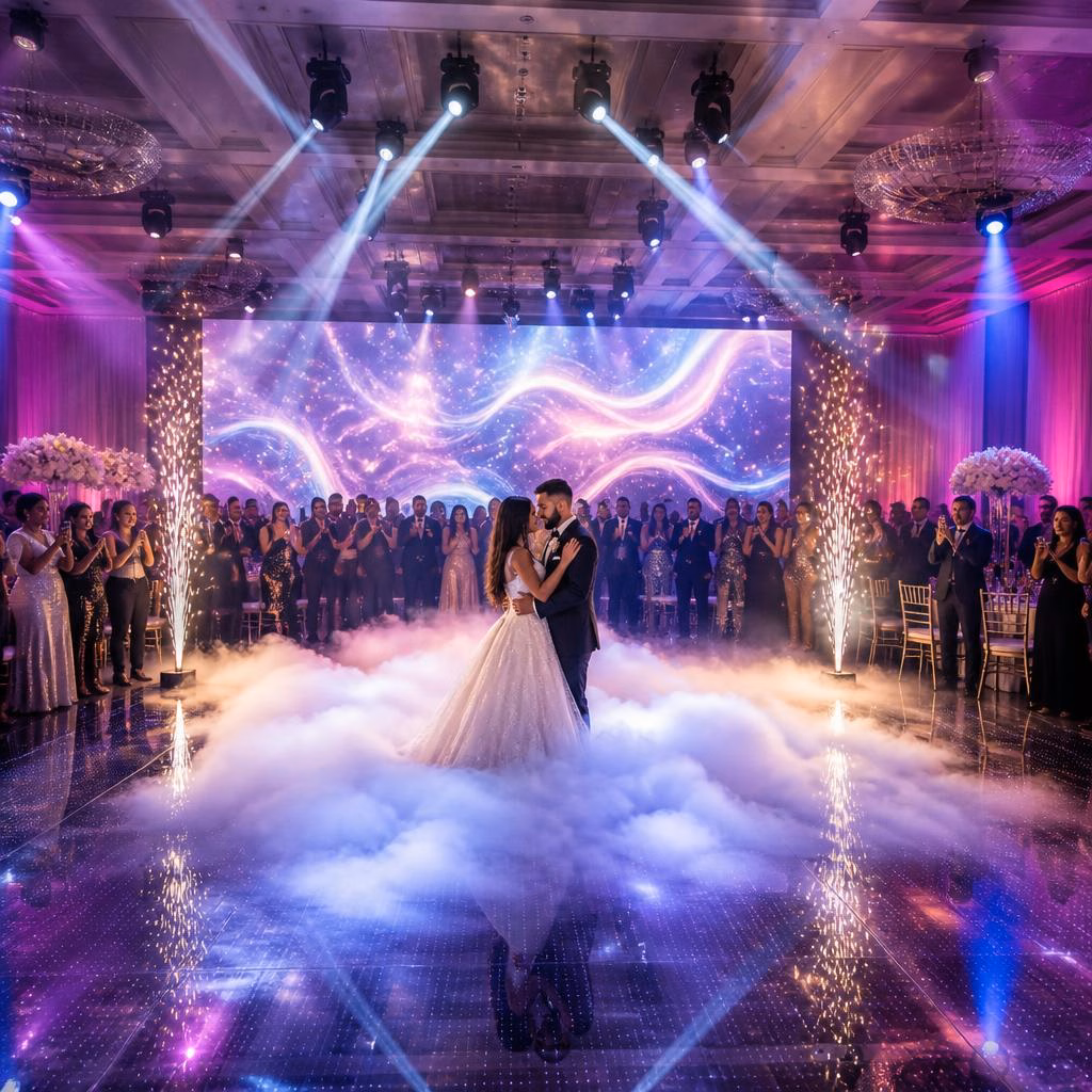 Lighting, LED Walls & Cold Sparks: How Production Upgrades Transform Tri‑State Weddings