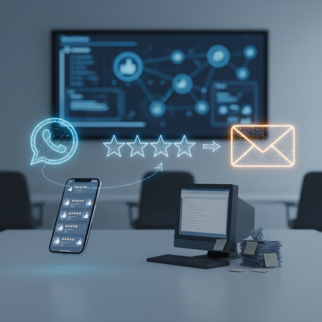 WhatsApp versus e-mail: De Beste Manier om Google Reviews te Verzamelen in Nederland