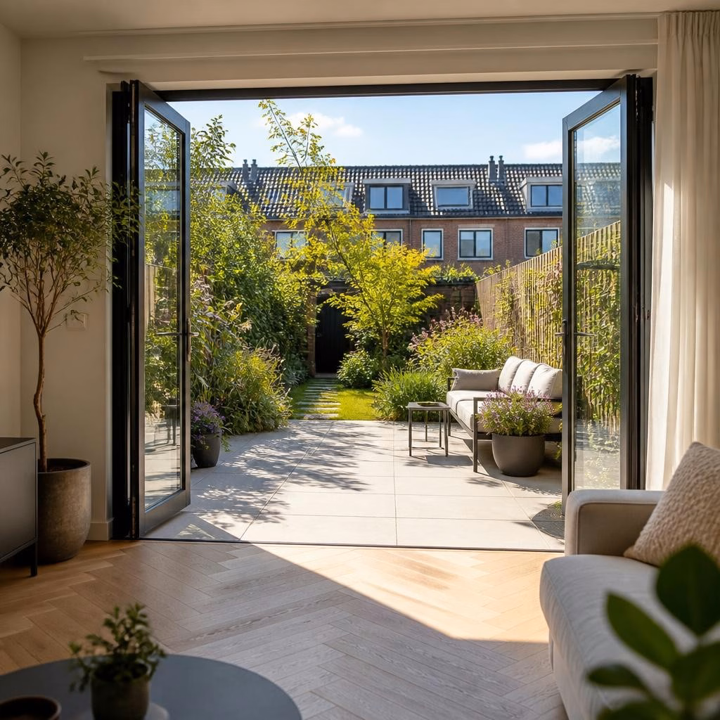 Openslaande tuindeuren in rijwoningen rond Utrecht: slim plannen en uitvoeren