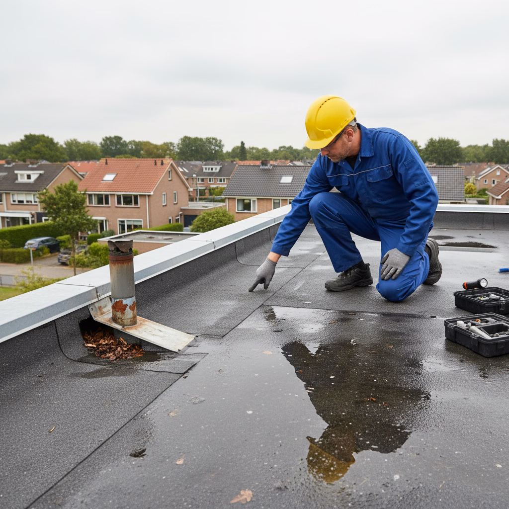 Gratis Platdak Inspectie in Veldhoven: Wat Wij Controleren en Welke Problemen We Vaak Zien