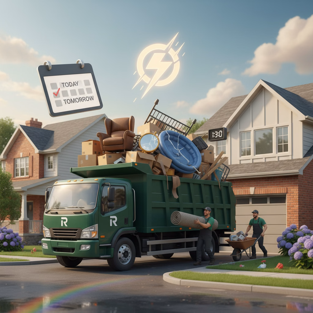 Navigating Same-Day & Next-Day Junk Removal in Rochester, MI