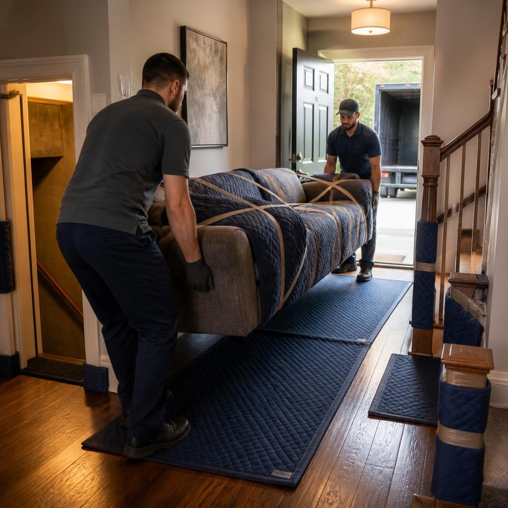 How to Remove Old Sofas and Heavy Furniture in Rochester Without Damaging Your Home