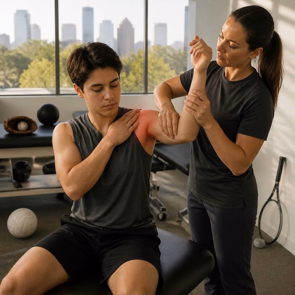 Shoulder Pain in Throwing and Overhead Sports: A Houston Orthopedic Guide for Baseball, Volleyball, and Tennis Players