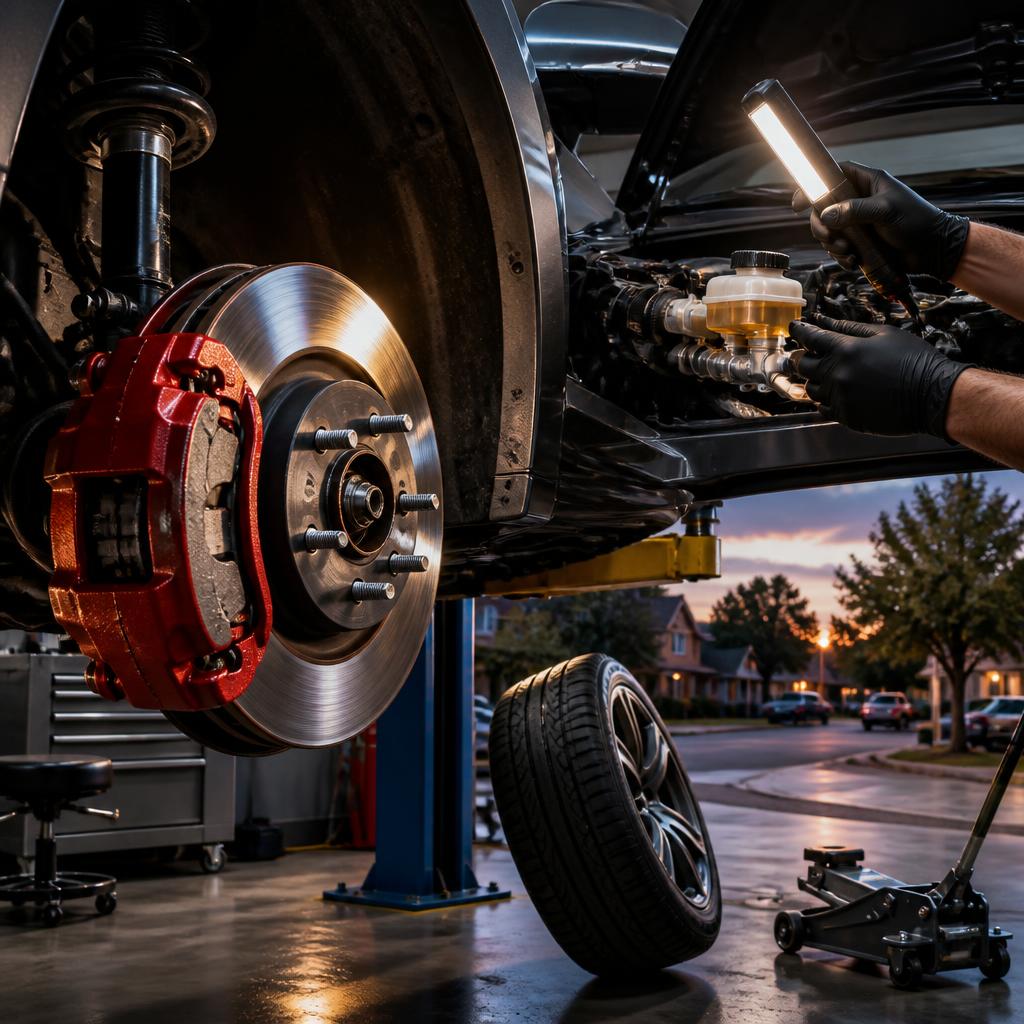 Brake Repair in Pontiac, MI: What Squeaks, Vibrations, and Soft Pedals Really Mean