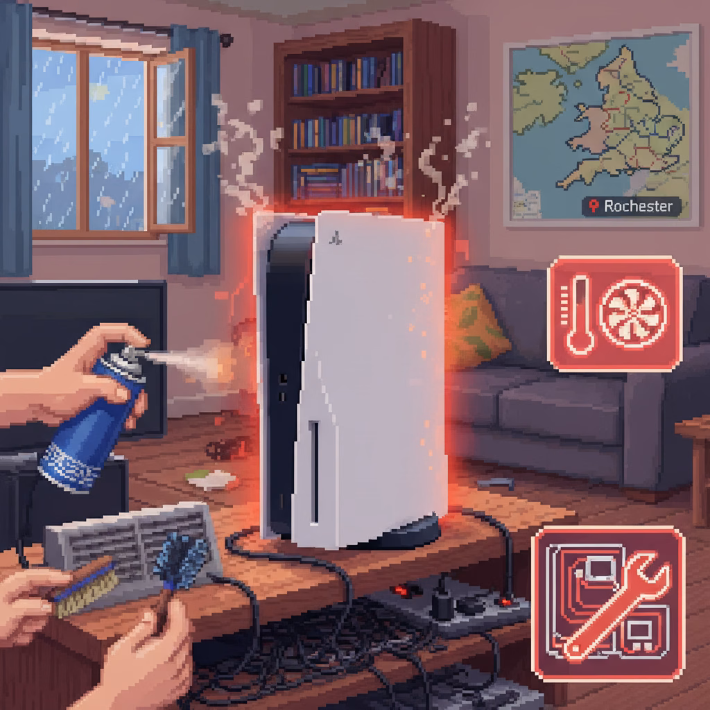 PS5 Overheating in Kent: Quick Checks Before You Book a Repair